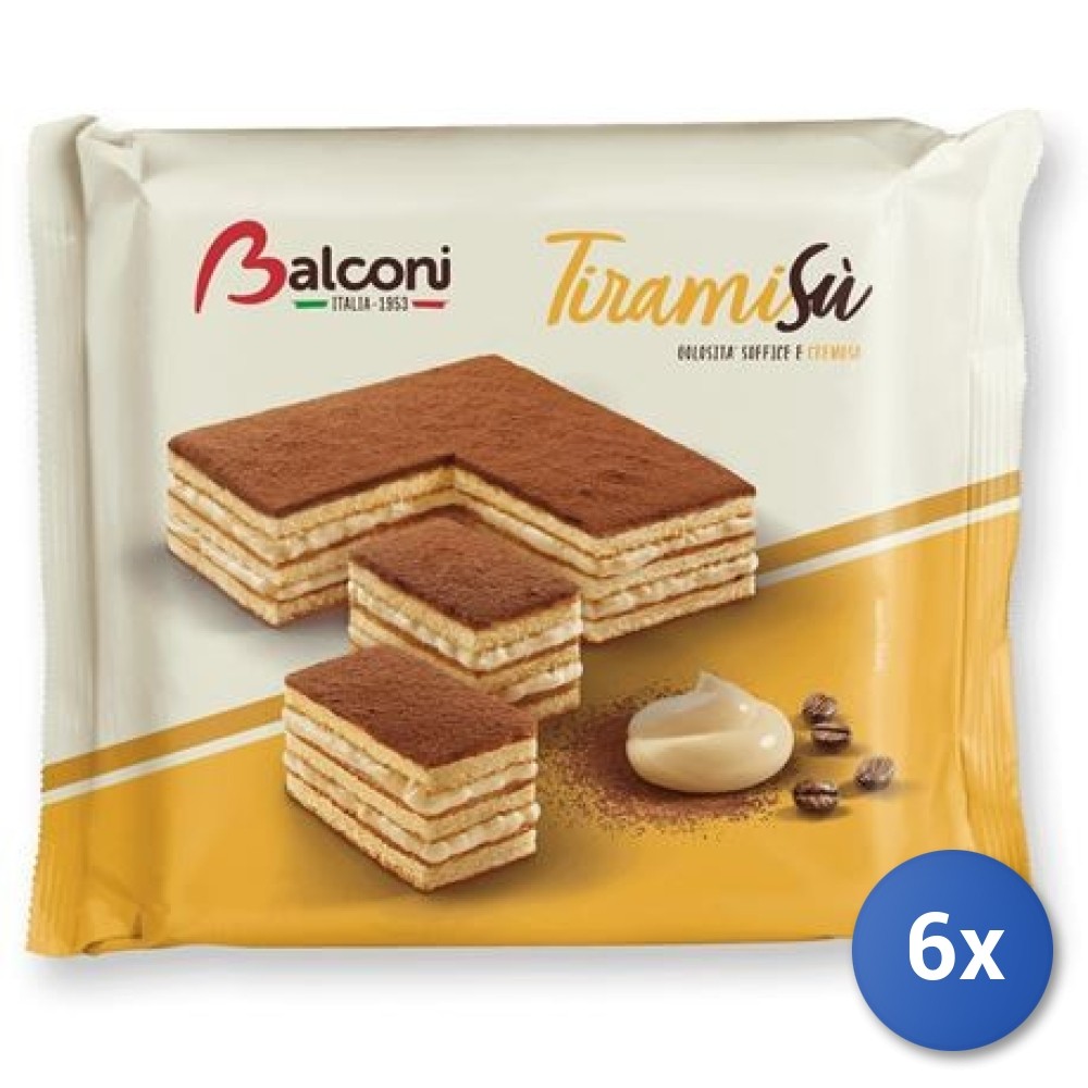6X Multipack Balconi Tiramisu Cake 400G