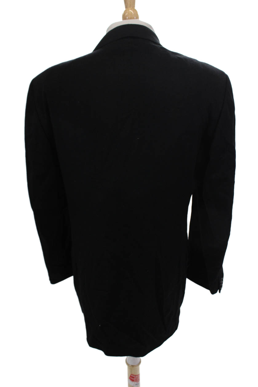 Jacobsons Mens Cashmere Solid Three Button Blazer… - image 4