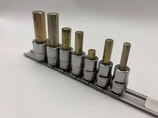 Snap On 38in. Drive Hex Allen Bit Metric Sockets 7pcs Fam 6mm-14mm Snap On 38in. Drive Hex Allen Bit Metric Sockets 7pcs Fam 6mm-14mm