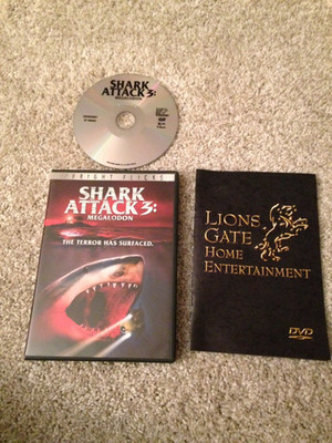 SHARK ATTACK 3: MEGALODON DVD FRIGHT FLICKS