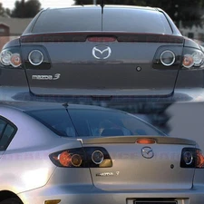 2004 2005 2006 2007 2008 2009 Mazda 3 Factory Style Lip Spoiler Wing UNPAINTED 