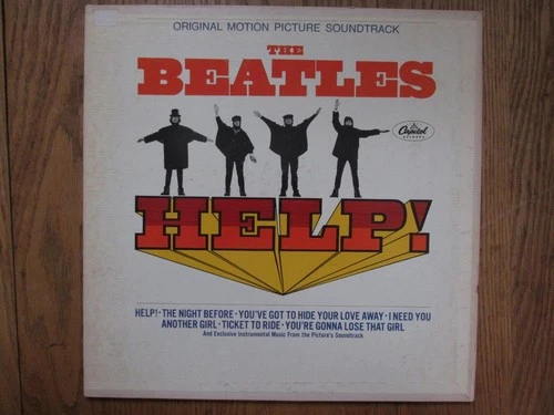 Vinyl LP Album - The Beatles "HELP!" MAS-2386 - 1965 - Mono - VG+/VG+