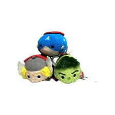 Disney Tsum Tsum The Avengers Hulk Captain America Thor Mini Plush