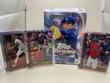2025 Topps Chrome MLB - Parallels - RayWave / Prism / Sepia - Buy 3 Ship Free