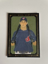2008 Upper Deck Masterpieces Baseball Grady Sizemore Black Framed #26