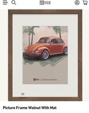 5 VCK 8x10, 11x14 Solid Wood Poster Frames Maple 5 Pack Picture Frame