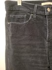 Levi Strauss Women's 311 Shaping Skinny Black Corduroy Pants Size 30×28 — photo 2