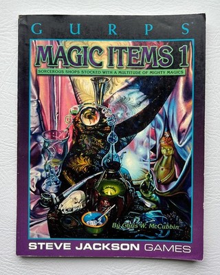 GURPS Magic Items 1 Chris W. McCubbin Steve Jackson Games 1st Ed 2nd Print 1999