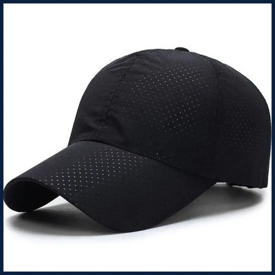 Unisex Breathable Mesh Baseball Cap Solid Color Sun Hat
