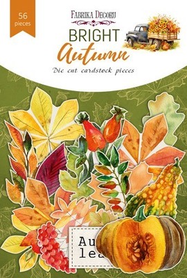 56 Stck. Helle Herbst Papier Stanzen zum Basteln Kartenherstellung Scrapbooking