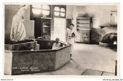 Carte Postale Ancienne CPA 63 - Établissement Hydro Minéral Châtel-Guyon Miraton, Années 1900