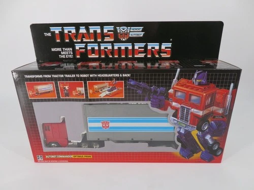 NEW - Transformers G1 Autobot Commander Optimus Prime Transforming K.O. Figure
