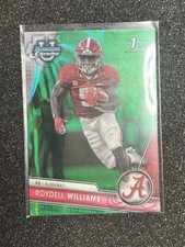 2023 Bowman University Chrome - Roydell Williams #47 Green Refractor /99 (RC)