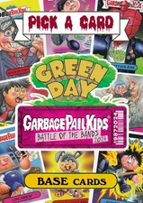 2024 GPK  BATTLE OF THE BANDS GREEN DAY - U PICK COMPLETE YOUR SET - BASE CARDS