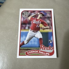 CONNOR PHILLIPS RC 1989 35th 2024 Topps Update 89US-21 Cincinnati Reds