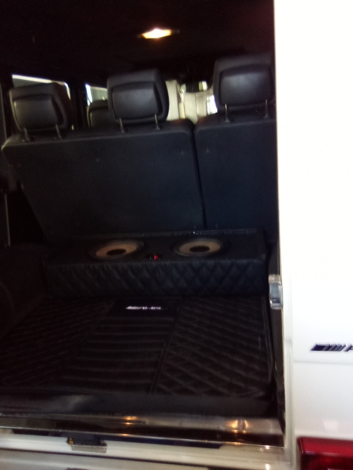 Focal 10in.Subwoofer For G63 Custom Box And AMG Cargo Floor Mat