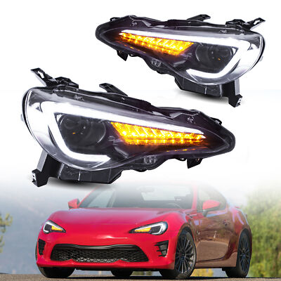 VLAND LED-Scheinwerfer FÜR TOYOTA 86 12-20 & SUBARU BRZ 13-19 & Scion FR-S 13-20