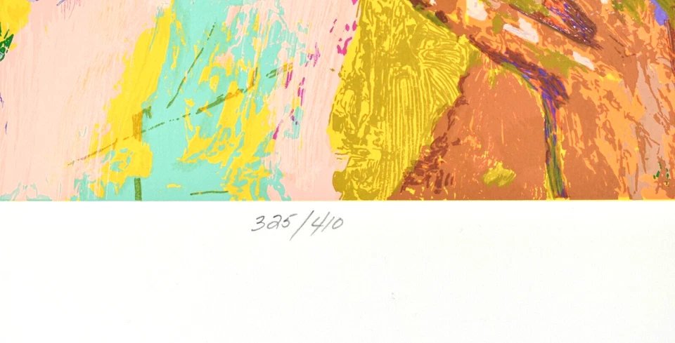 Shaquille O'Neal "Shaq" LeRoy Neiman Autographed Limited Print - Image 4 of 4