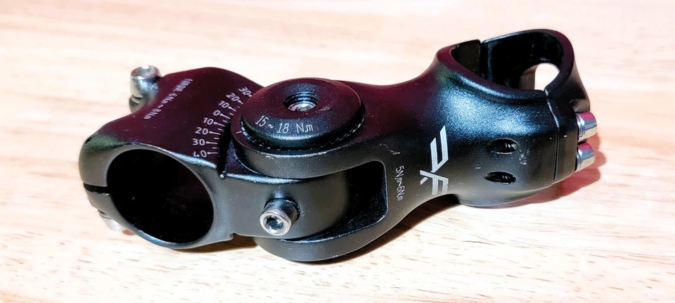 90mm FORTE ADJUSTABLE +40* THREADLESS STEM 31.8 Bar Clamp 1- 1/8" Fork FAST SHIP - Image 3 of 4