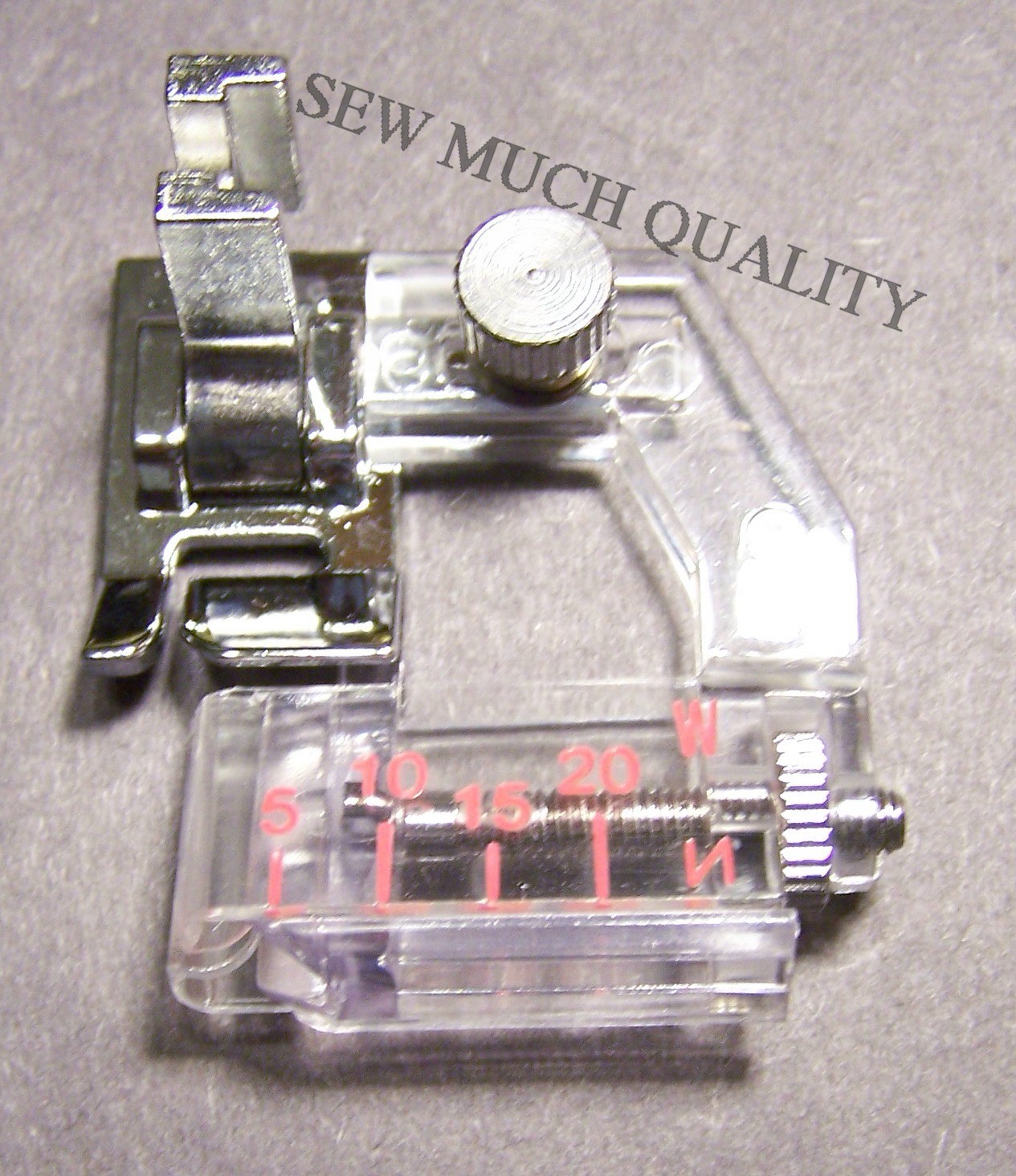 PRESSER FOOT Universal Low Shank Adjustable Binding Bias Tape 1/4" to 3/4" eBay