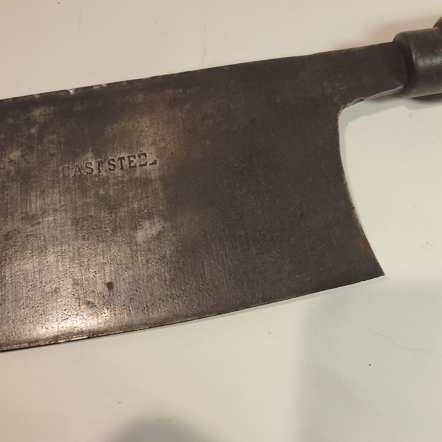 Vintage Cast Steel Meat Cleaver—12” Overall Length—6” Blade eBay