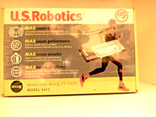  New U.S. Robotics Wireless MAXg PC Card-USR5411 Model 5411