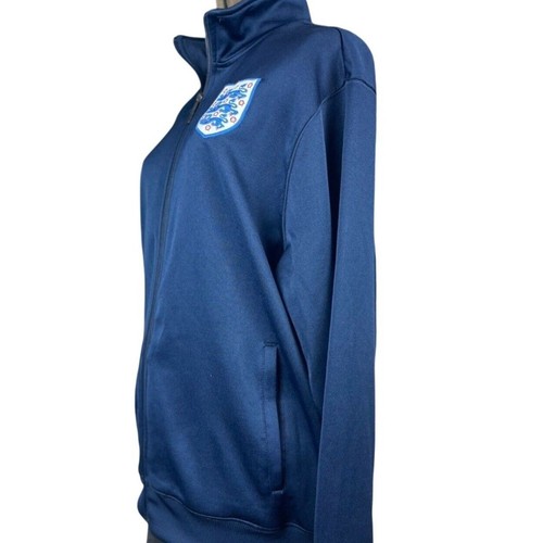 UMBRO Mens (XL) Track Jacket England UK Futball Soccer Blue Sports Game - Picture 3 of 6