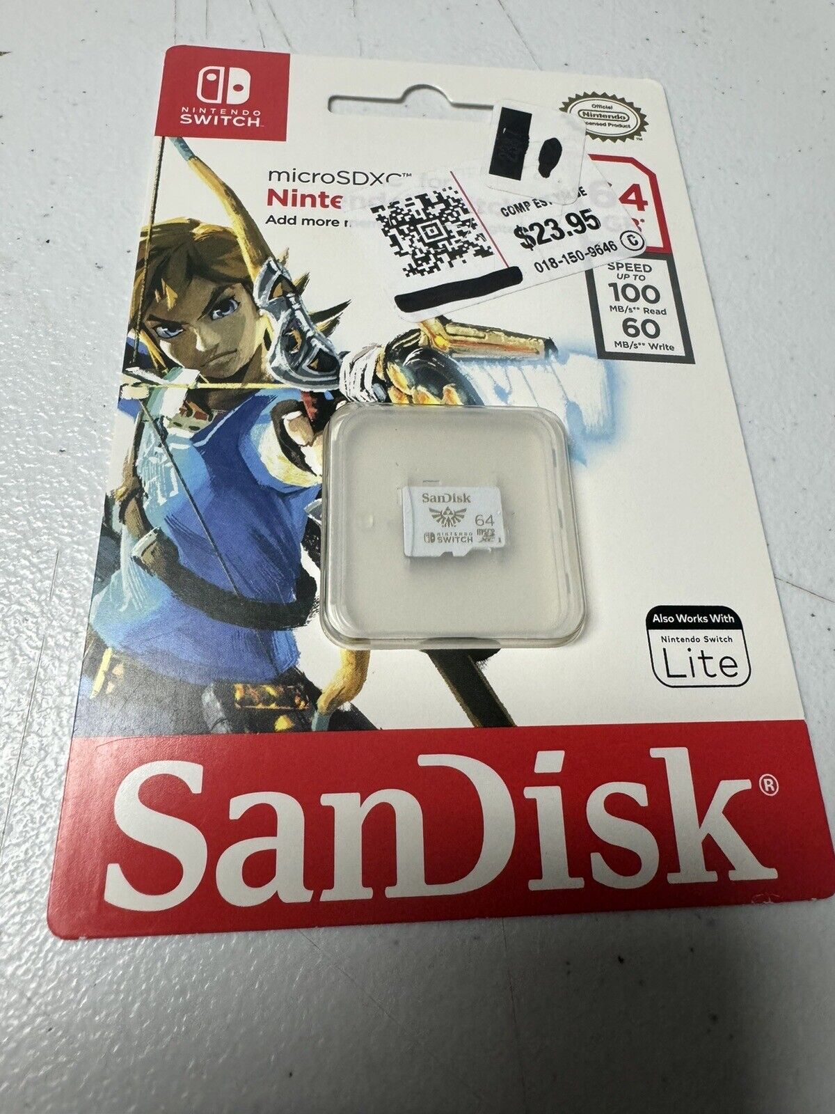 SanDisk 64 GB MicroSDXC Card for Nintendo Switch for sale online