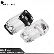 FREEZEMOD Liquid Filter Water Cooler Double Internal G1/4" 40 Mesh Single-sided