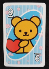 Hello Kitty Uno Card Blue 9