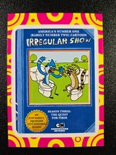 Regular Show Cartoon Network Spoof 2014 Wacky Packages Card