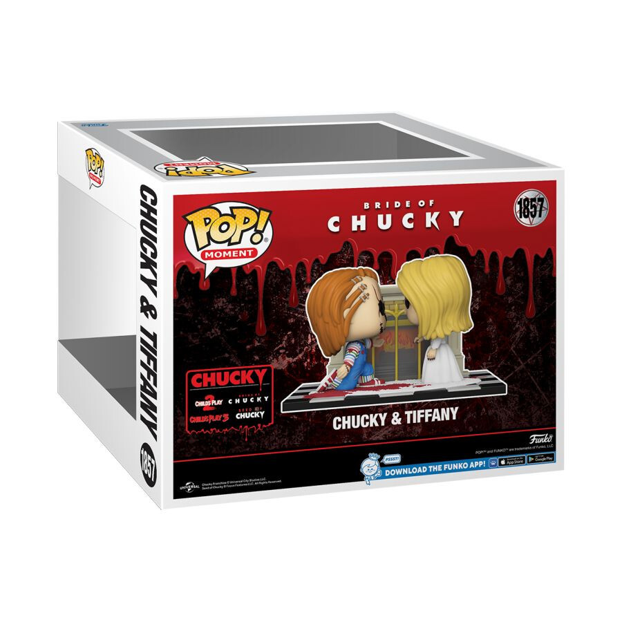 Bride of Chucky - Chucky & Tiffany Pop! Vinyl Figure Moment