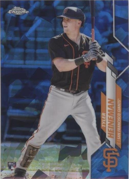 2020 Topps Chrome Update Series Sapphire Edition - Tyler Heineman #U-241 - 1 of 1