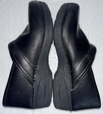 Dansko Black Oiled Leather XP 2.0 Professional Clogs Euro Sz 42 US 11.5