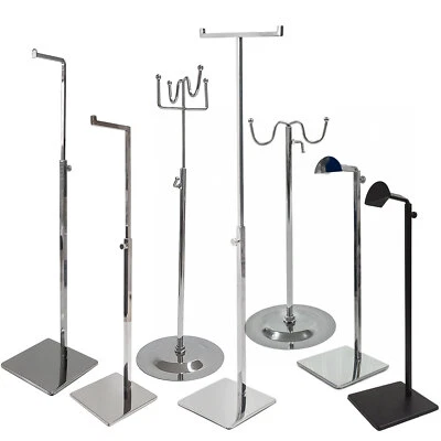 DISPLAY STANDS LTD Handbag Display Stands, Adjustable Scarf, Hat, Purse Hook Hangers Retail Shop