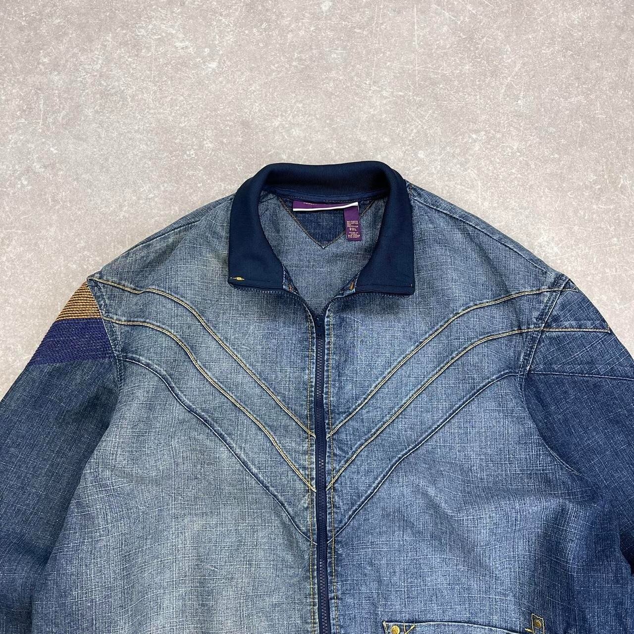 Rocawear bomber jacket, 3XL, baggy hip hop skate jacket image 2