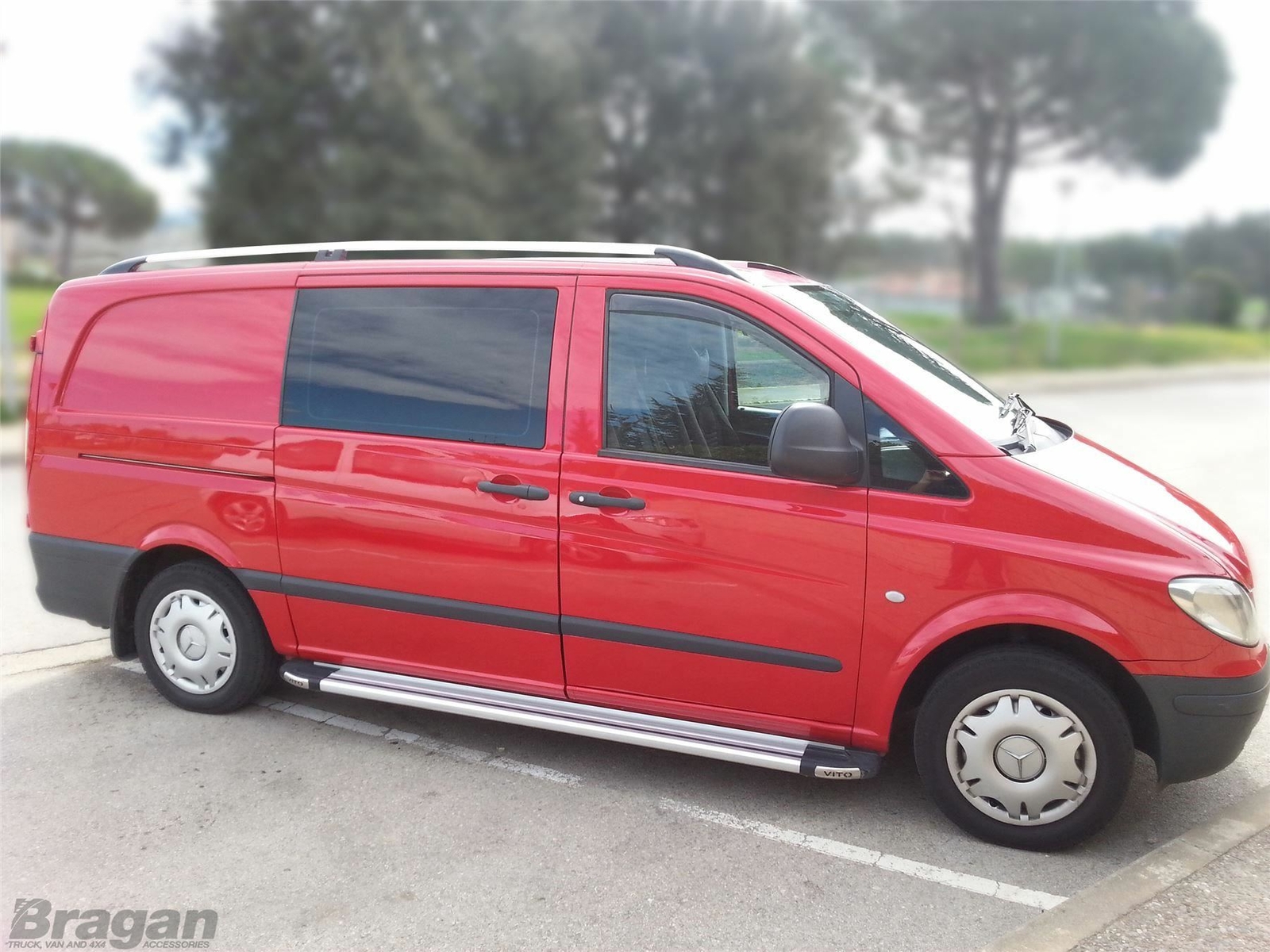 Mercedes Vito Viano 2003-14 W639 Heckecken Set Hintere Stoßstange Dunkelgrau L+R
