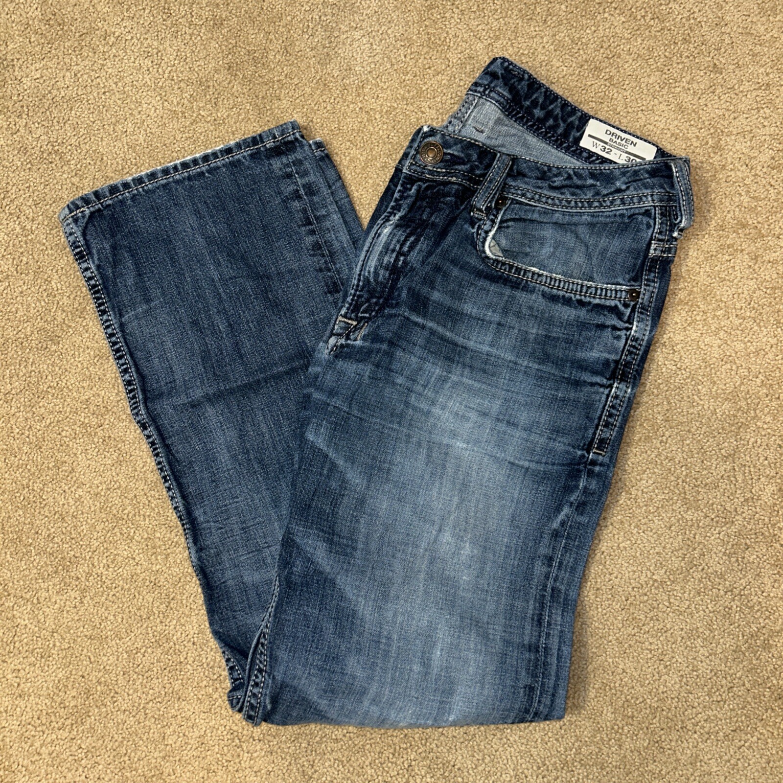 Buffalo David Bitton Driven Basic Straight Cotton… - image 2