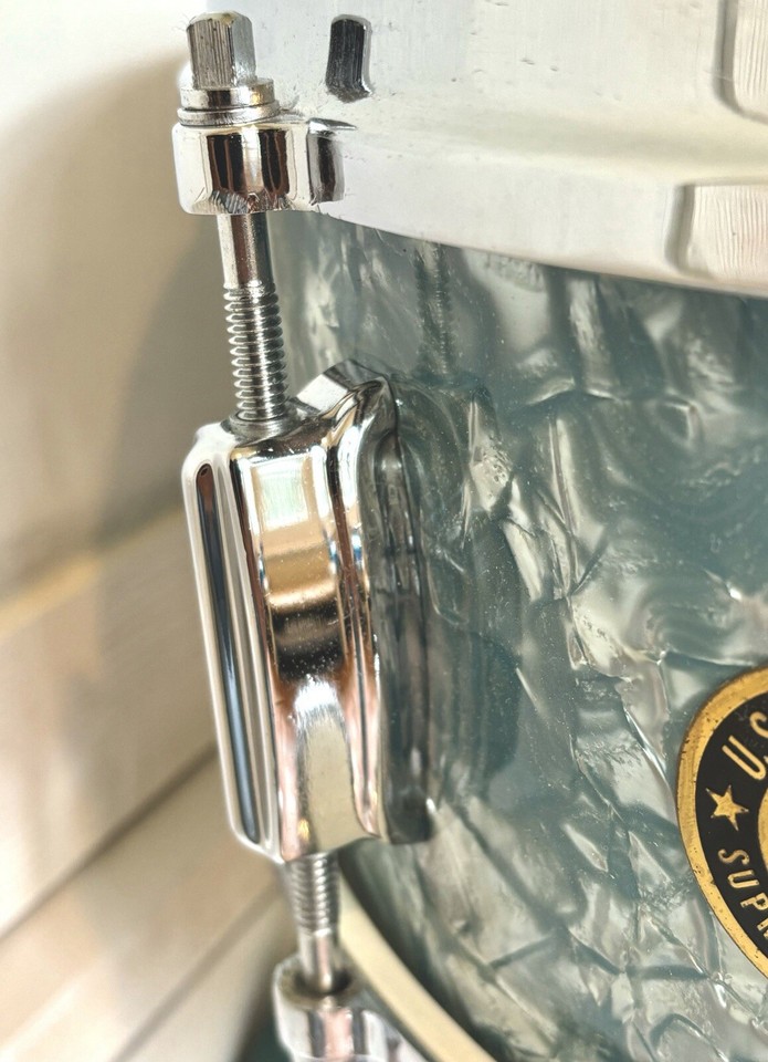 US Mercury Supreme Mij Vintage Made In Japan Stencil Snare Drum Sky