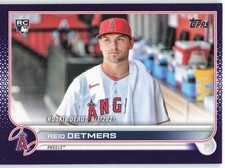 Reid Detmers - Choose your RC's, Base, Inserts, etc. - Los Angeles Angels