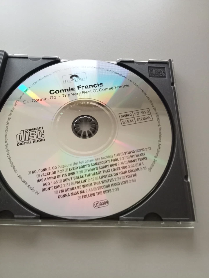 CD Connie Francis " The Very Best Of Connie Francis " - Bild 4 von 4
