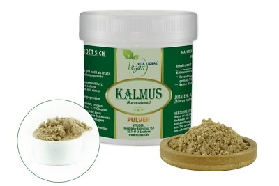 VITA IDEAL Vegan ® KALMUS - Wurzel PULVER - Acorus Calamus KALMUSWURZEL gemahlen
