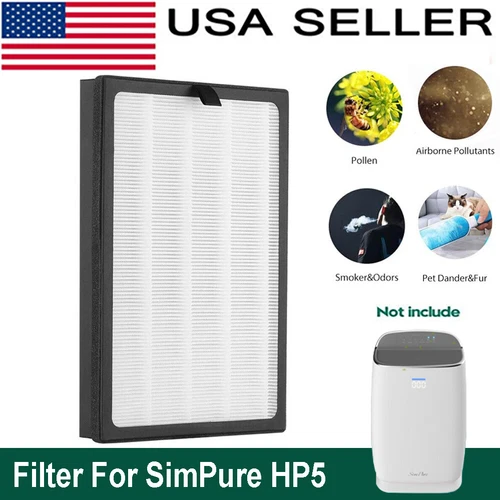 4 Stage Medical Grade HEPA Filter for SimPure HP5 Okaysou AirMax8L Air Purifier
