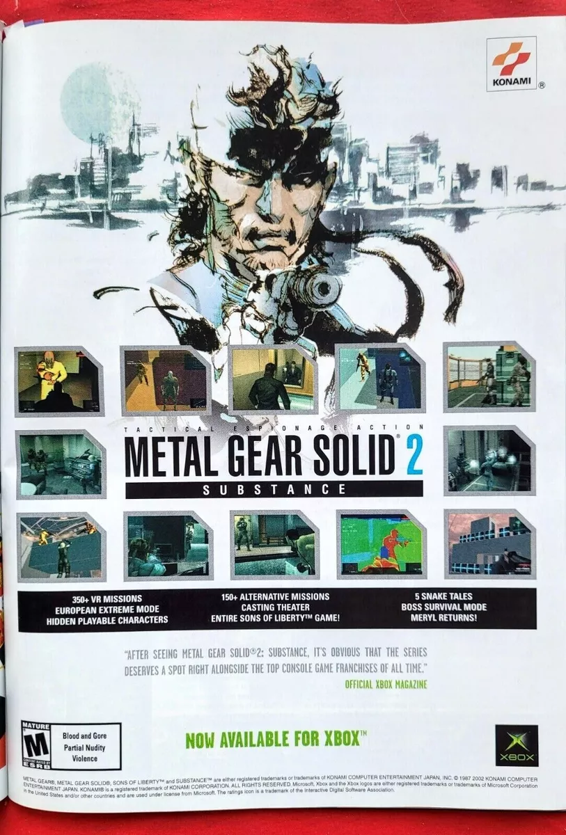 Metal Gear Solid 2:Substance : : Video Games