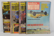 Modern Motor Magazine Vintage Lot of 4 Ford Cortina Toyota 1972 1973 1974 1975