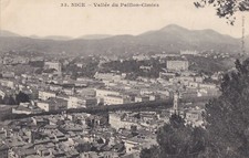 Carte postale ancienne postcard NICE vallée du paillon-cimiez
