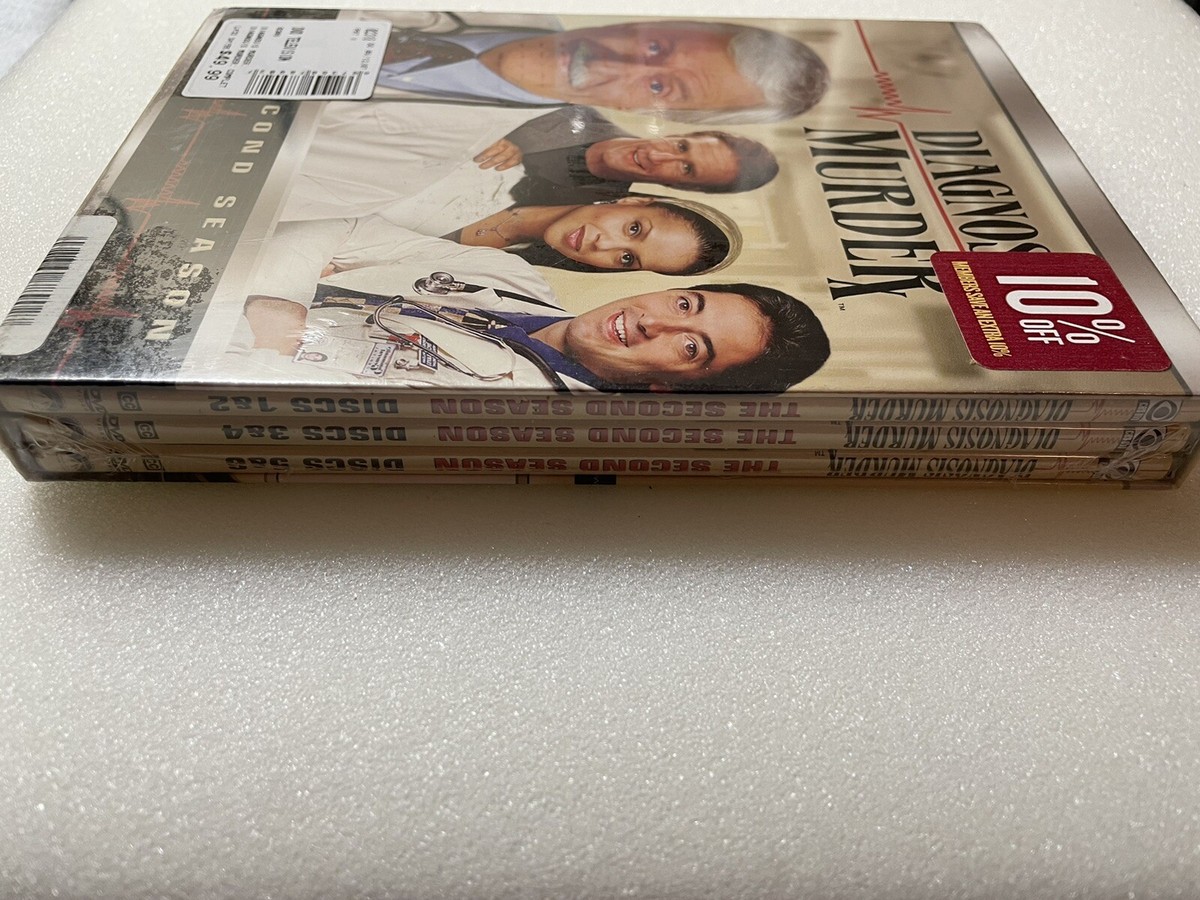 Diagnosis Murder - The Second Season (DVD, 2007, 6-Disc Set) for