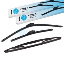 YOU.S Original Scheibenwischer SET VORNE+HINTEN für HONDA CR-V III/CR-V IV (R_)