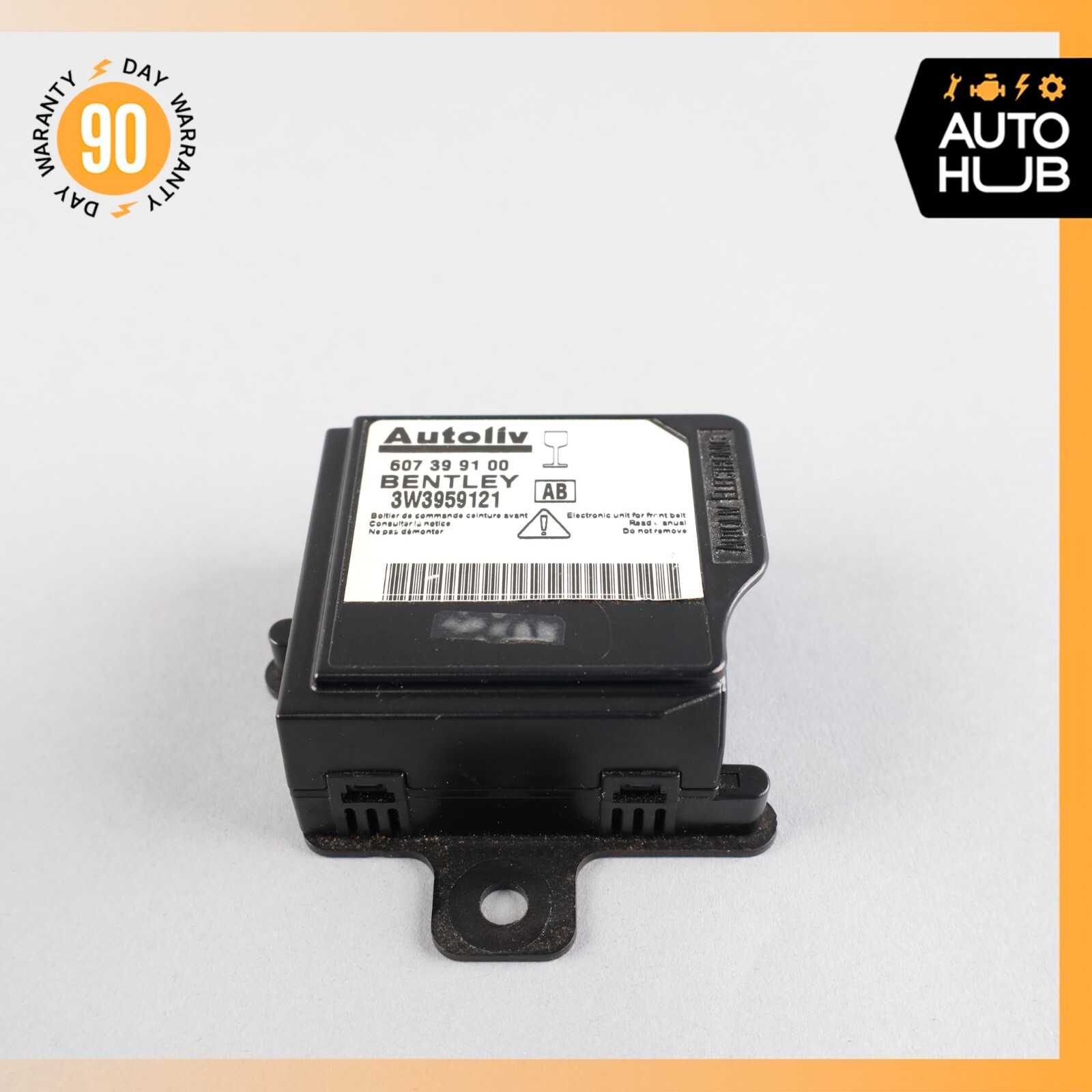 03-10 Bentley Continental GT GTC Safety Bag Sensor SRS Control Module OEM