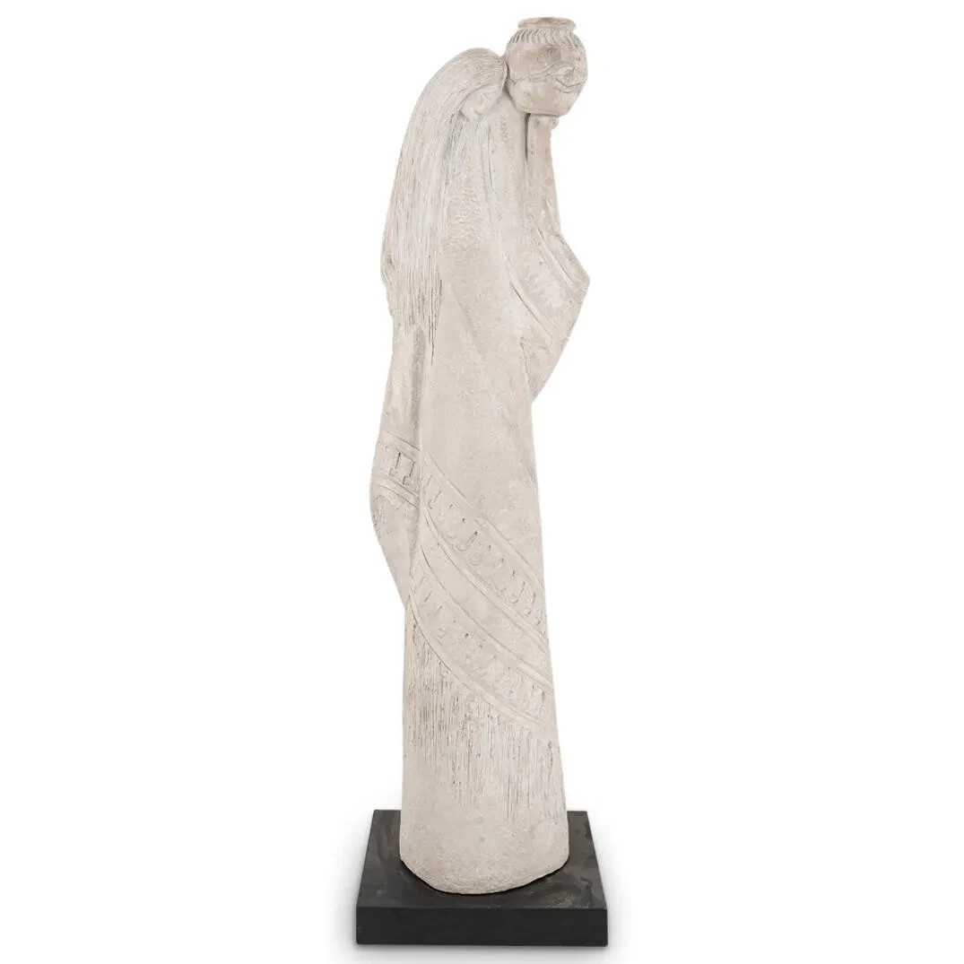 Austin Productions Terra Cotta Acoma Woman W Vase Statue | eBay